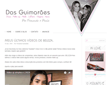 Tablet Screenshot of dasguimaraes.com.br